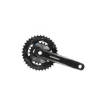 SHIMANO [FC-M315-B2] BOOST 2X7-8SEB. NÉGYSZÖG TENGELYES HAJTÓMŰ [36-22 /175] [FEKETE] EFCM3152BE62XL