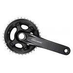SHIMANO [FC-M6000-2] DEORE 2X10 SEB. INTEGRÁLT TENGELYES MTB HAJTÓMŰ [34-24/175] [FEKETE] EFCM6000EX44X