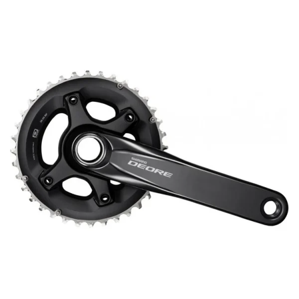SHIMANO [FC-M6000-2] DEORE 2X10 SEB. INTEGRÁLT TENGELYES MTB HAJTÓMŰ [38-28/170] [FEKETE] EFCM6000CX88X