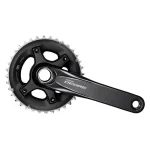 SHIMANO [FC-M6000-2] DEORE 2X10 SEB. INTEGRÁLT TENGELYES MTB HAJTÓMŰ [38-28/175] [FEKETE] - KIFUTÓ EFCM6000EX88X