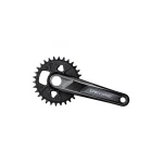 SHIMANO [FC-M6100-1] DEORE 1X12 SEB. INTEGRÁLT TENGELYES MTB HAJTÓMŰ [30/170] [FEKETE] EFCM61001CXA0