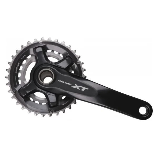 SHIMANO FC-M8000-B2 BOOST 2X11 SEB. DEORE XT INTEGRÁLT TENGELYES MTB HAJTÓMŰ 34-24/175 IFCM8000BEX44