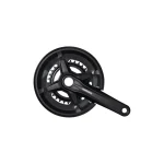 SHIMANO [FC-MT210-2] 2X9 SEB. INTEGRÁLT TENGELYES MTB HAJTÓMŰ [46-30 /175] [FEKETE] EFCMT210EX60CL