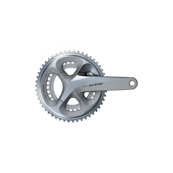 SHIMANO FC-R7000 2X11 SEB. SHIMANO 105' INTEGRÁLT TENGELYES ORSZÁGÚTI HAJTÓMŰ 53-39/170 - EZÜST IFCR7000CX39S