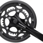 SHIMANO [FC-RS200] 2X8 SEB. ORSZÁGÚTI HAJTÓMŰ NÉGYSZÖG TENGELYES [50-34/170] [FEKETE] EFCRS200C04C