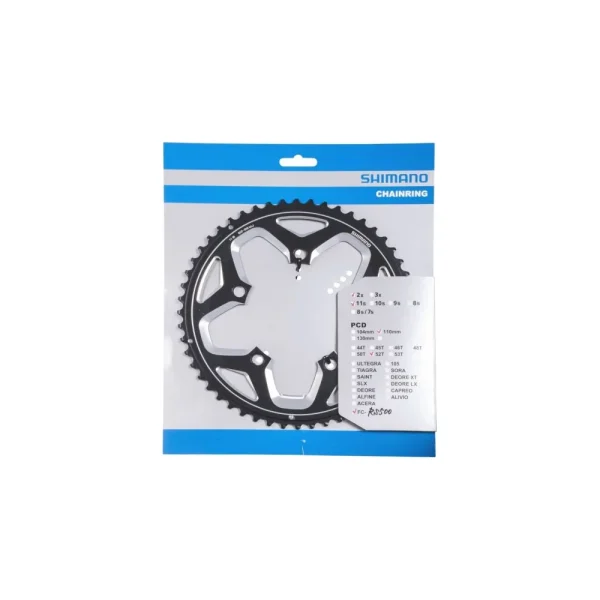 SHIMANO [FC-RS500] LÁNCTÁNYÉR [52T] - FEKETE Y1PR98060