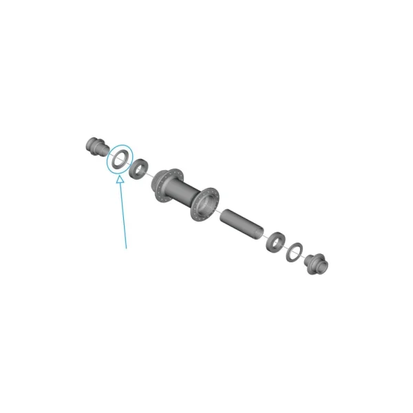 SHIMANO [HB-TC500, HB-M988] AGY TÖMÍTŐGYŰRŰ Y27X14000