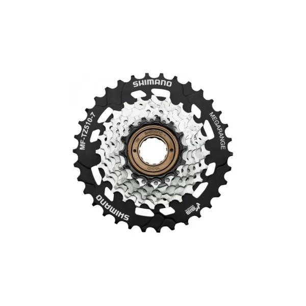 SHIMANO [MF-TZ510] 7 SEB. MENETES RACSNI,MEGARANGE [14-34 ] EMFTZ5107434