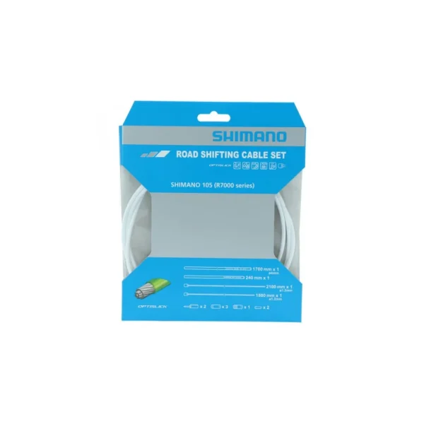 SHIMANO SHIMANO 105 [ST-R7000] OPTISLICK VÁLTÓBOWDEN SZETT (OT-RS900 HÁZZAL) - FEHÉR Y8ZG98100