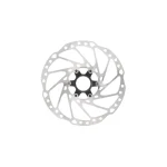 SHIMANO [SM-RT64L] DEORE CENTER LOCK FÉKTÁRCSA [203 mm] - külső fogazású záróanya ESMRT64LEC