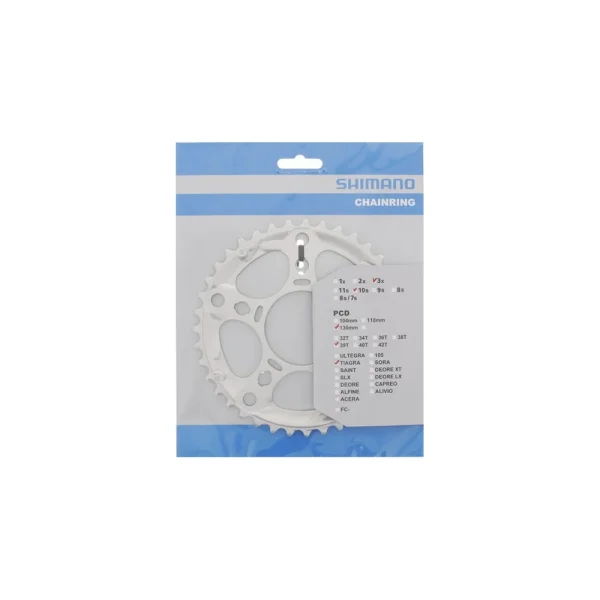 SHIMANO TIAGRA [FC-4603] LÁNCTÁNYÉR [39T] – EZÜST Y1MJ98020