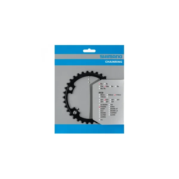 SHIMANO TIAGRA [FC-4700] LÁNCTÁNYÉR [34T] - FEKETE Y1RC34000