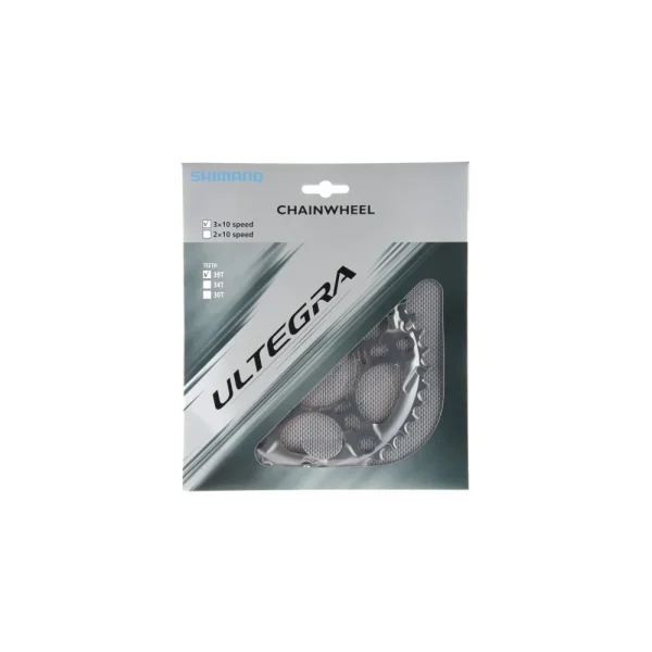 SHIMANO ULTEGRA [FC-6703] LÁNCTÁNYÉR [39T] – EZÜST Y1LK98020