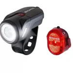 SIGMA AURA SZETT (AURA [35 lumen] ELSŐ LÁMPA [USB] + NUGGET II HÁTSÓ LÁMPA [USB]) 17360SG