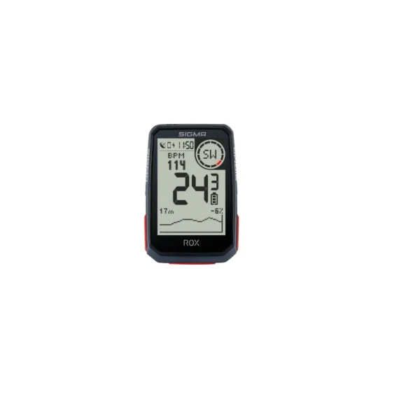 SIGMA ROX 4.0 GPS HR SZETT [FEKETE] 01062