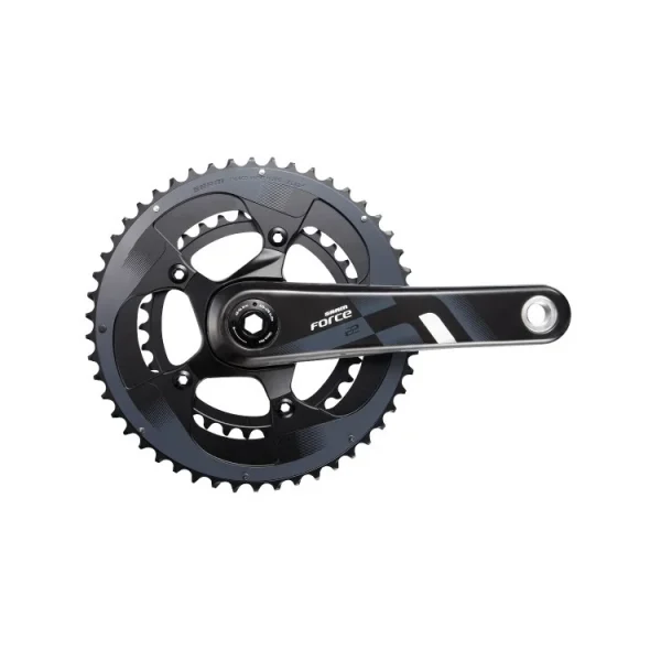 SRAM FORCE 22 GXP INTEGRÁLT ORSZÁGÚTI HAJTÓMŰ KÖZÉPCSAPÁGY NÉLKÜL [53/39, 165 mm] 143001 [FC2201]