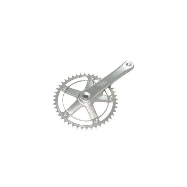 STURMEY ARCHER [FCT66] SINGLESPEED/FIXIE/PÁLYA NÉGYSZÖGTENGELYES HAJTÓMŰ [EZÜST-EZÜST, 46, 170 mm] 100602