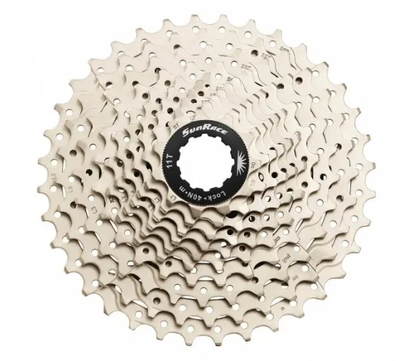 SUNRACE [CSMS1] 10 SEBESSÉGES FOGASKERÉKSOR [EZÜST] [11-36] 158568