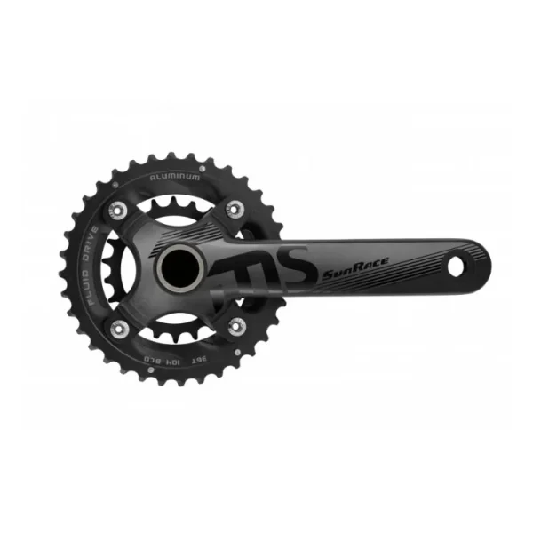 SUNRACE FCMS66 INTEGRÁLT MTB HAJTÓMŰ KÖZÉPCSAPÁGGYAL [36/22] 154292