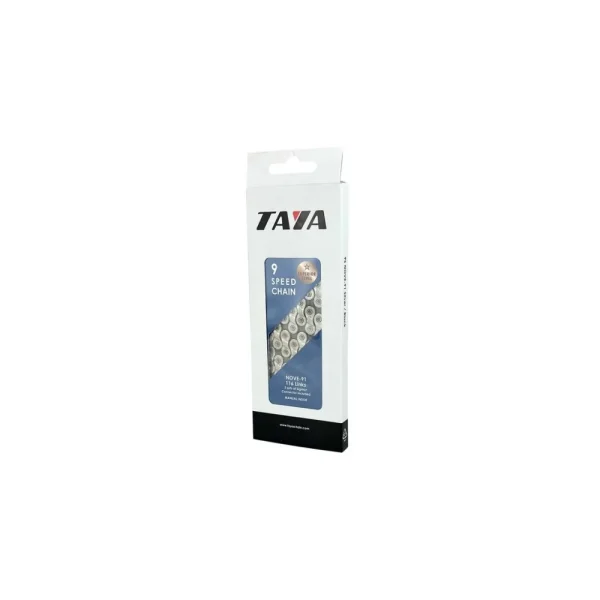 TAYA NOVE-91,  9 sebességes LÁNC [116 szem] [EZÜST-SZÜRKE] 24606