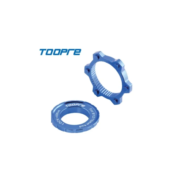 TOOPRE ADAPTER [CENTERLOCK AGY - 6 CSAVAROSFÉKTÁRCSA] [KÉK] 23792