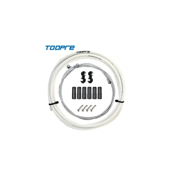 TOOPRE FÉKBOWDEN SZETT [2,5 m] [FEHÉR] 42044