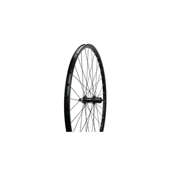 VELOTECH HÁTSÓ KERÉK 27,5" (584) FEKETE DUPLA FALÚ ALUMÍNIUM FELNI, GYZ. TÁRCSAFÉKES SHIMANO AGY, FEKETE KÜLLŐ 15912