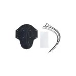 ZEFAL DEFLECTOR SHIELD LITE M ELSŐ SÁRVÉDŐ - KÖTEGELŐS RÖGZÍTÉS - FEKETE Z660080 [FA003572048]