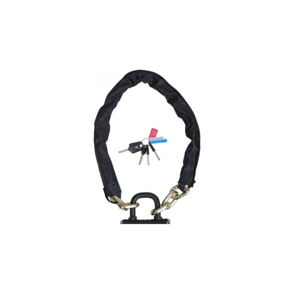 ZEFAL K-TRAZ M18 LÁNCOS ZÁR - 3 KULCCSAL - FEKETE Z660066 [FA003576245]